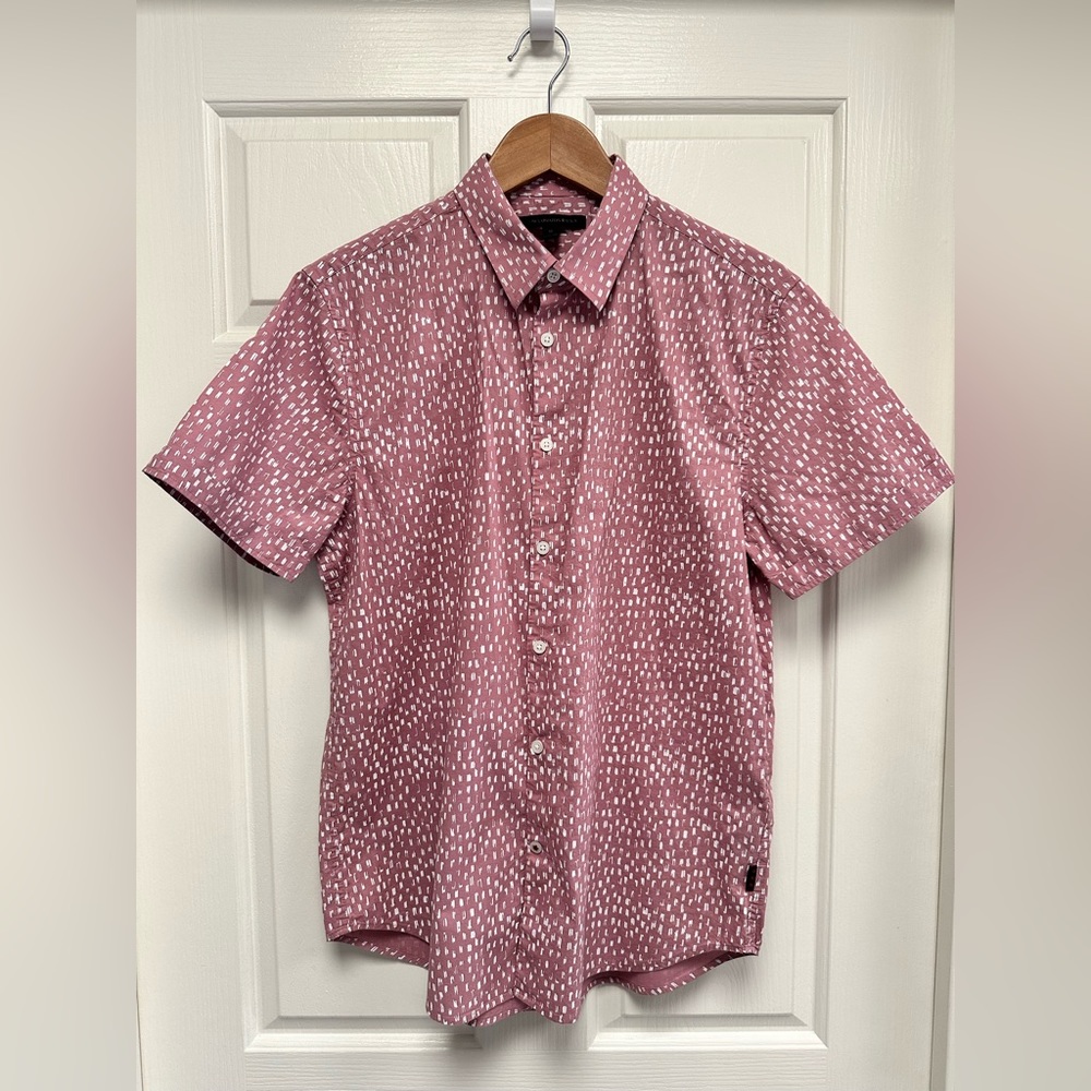 John Varvatos USA shirt - short sleeve, button-up, collared